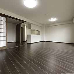 コアマンション女子大通 708 3LDKのリビング/ダイニング