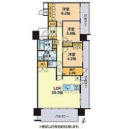 間取図画像 3SLDK