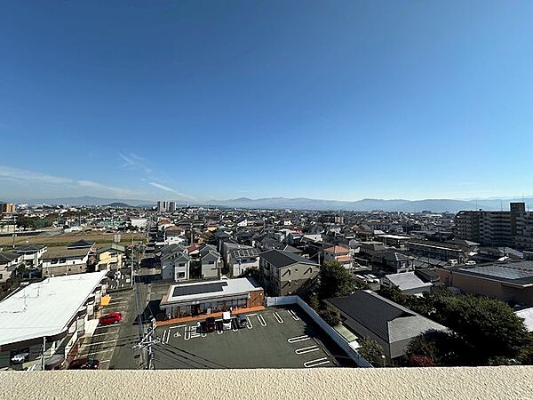 最上階東側からの眺望☆
