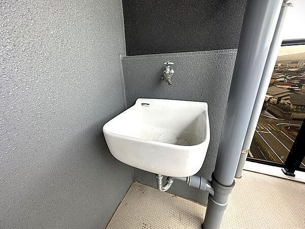 バルコニーにシンク完備◎