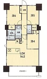 レクシア帯山レガリオ 3LDKの間取図画像