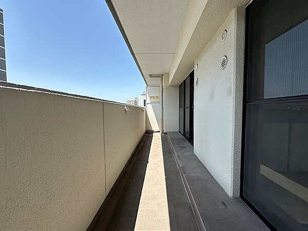 南向きのバルコニー！