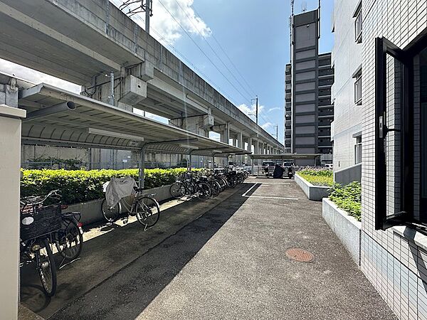 駐輪場！使用料無料！