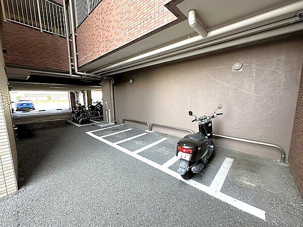 バイク置き場☆使用料：月額250円/台