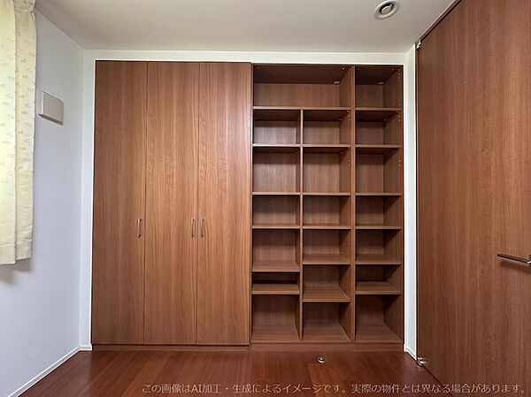 建具や床との木目・色の統一感が綺麗で、まるでオーダーメイドのホテルのよう