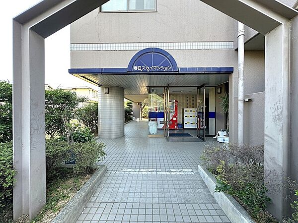 マンションのエントランス！