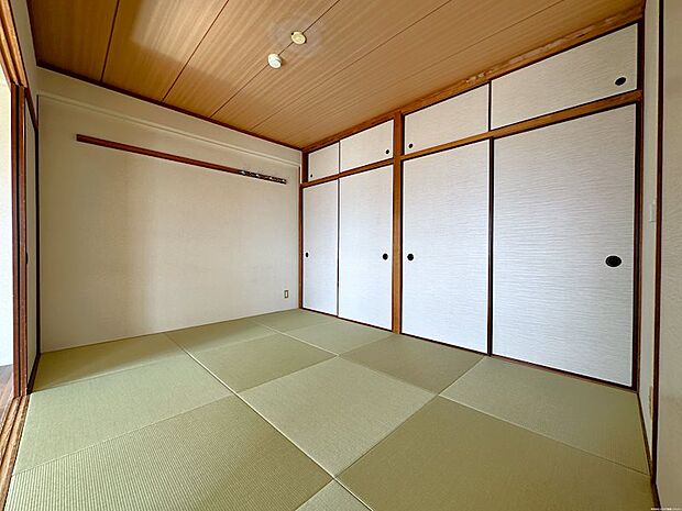和室は琉球畳となっており、オシャレな仕上がりですね！