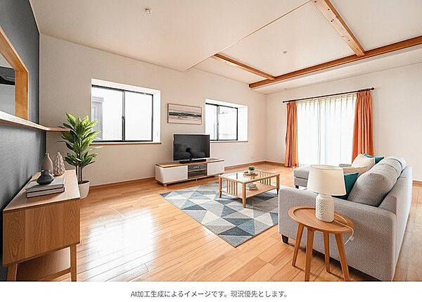 ※この画像はAIによる家具設置イメージ画像になります。物件には家具・家電インテリアは含まれません。