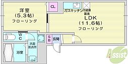 あいの里教育大駅 4.6万円