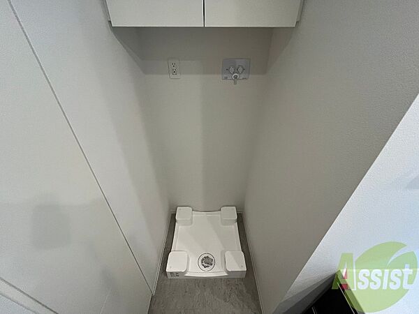 画像22:脱衣所には洗濯パンがあります。万一の水漏れにも安心。