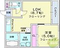 グランディール南五条3階5.2万円