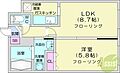コンパートメントノースワン1階4.5万円
