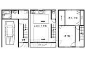 京都市上京区真如堂突抜町 3階建 築4年のイメージ