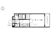 京都市上京区四番町 4階建 築9年のイメージ