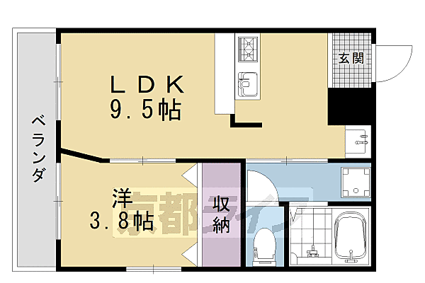 同じ建物の物件間取り写真 - ID:226064405750