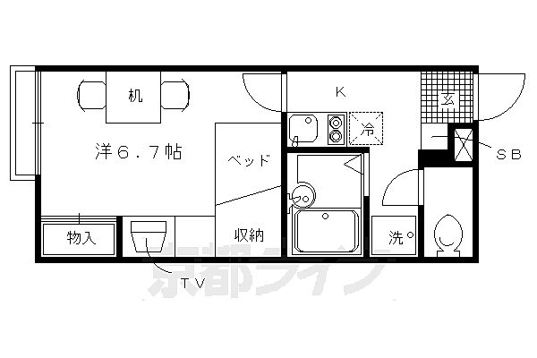 同じ建物の物件間取り写真 - ID:226065285664