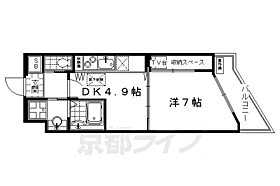 京都府京都市下京区御影堂町（賃貸マンション1DK・9階・31.40㎡） その2