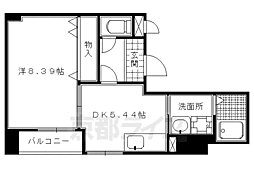 Ｓ−ＦＬＡＴ北野 3階1DKの間取り