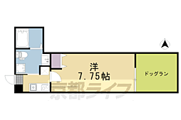 フェリーチェ妙蓮寺 1階1Kの間取り