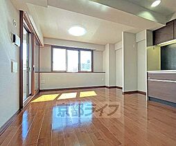 京都市営烏丸線 四条駅 徒歩6分の賃貸マンション 6階2LDKのリビング/ダイニング