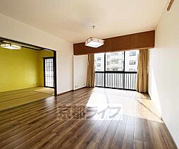 嵐山ロイアルハイツ 3階2LDKのリビング/ダイニング