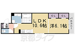 太秦レジデンス　Ｗ棟 2階