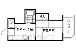 間取図画像 1DK