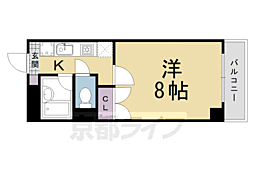 ＰＡＬＡＣＥ　ＦＩＲＳＴ　Ｑ 3階1Kの間取り