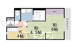 間取図画像 2K