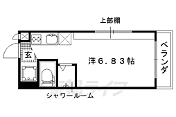 Soi 1Kの間取図画像