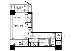 京都市営烏丸線 四条駅 徒歩6分 4階/-