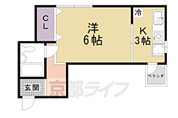 リバーサイドクロカワ 3階/3-B