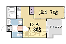 サクシード太秦 1階