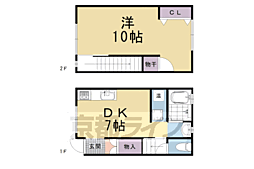 メゾネット嵯峨嵐山 1階/-