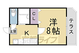 京都市営烏丸線 五条駅 徒歩7分 1階/-