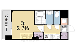 ブランシエスタ西京極 3階/-