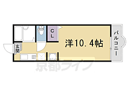 セフィラ小山 ワンルームの間取図画像