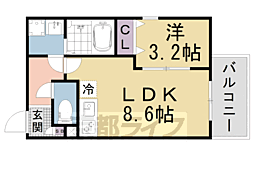 ジーメゾン山科ノース 1階/-