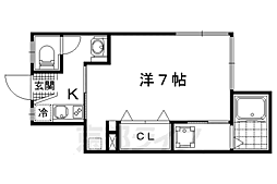 エモン山科 2階/-