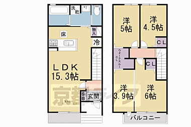 間取り：226077455409