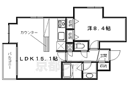 レジディア洛北 5階/-
