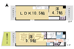 Ｌａ　Ｖｉｔａ二条月光 1階/108