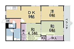 ハイツコスモス 2階/-