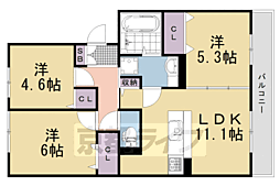 サウス・レジデンス菱川 3階/-