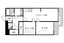 ビューハイツ京都山科(ベルヴィ52) 4階