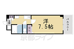 M'プラザ津田駅前12番館 1Kの間取図画像