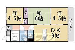 アネーロ長岡京 1階/-