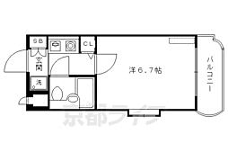DETOM−1御所南 4階/410