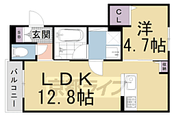 リガールメゾン円町 2階/202