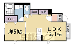 Duo Soleil 一乗寺 1階/-